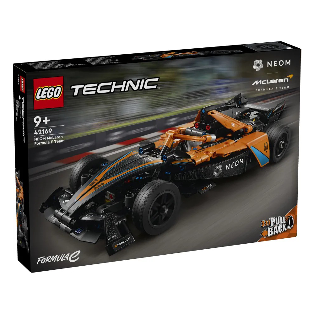 42169 Lego Technic Neon McLaren Formula E Race Car
